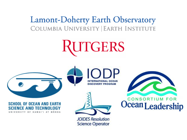 In Search of Earth's Secrets logos