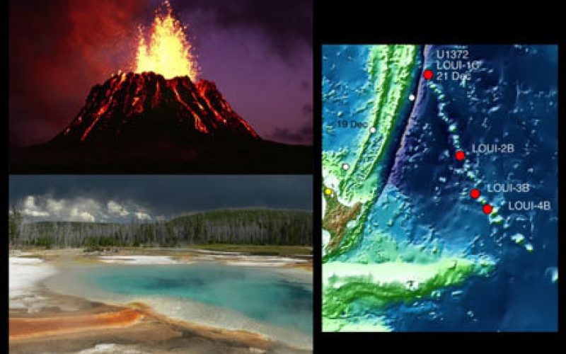 What do Hawaii, Yellowstone National Park and the Louisville Seamount Trail all have in common?