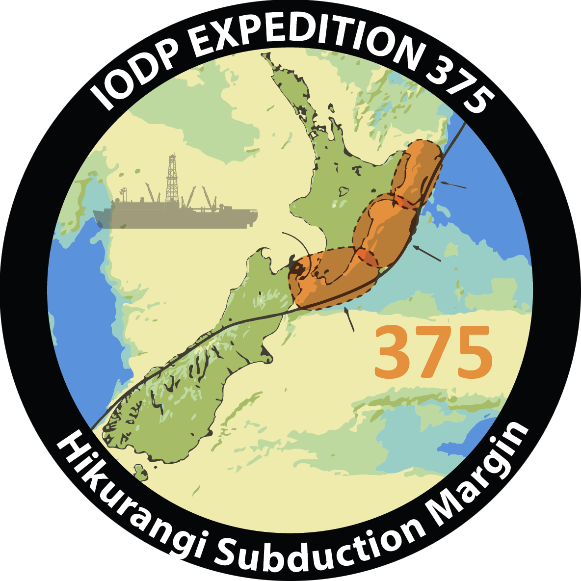 IODP Expedition 375 patch