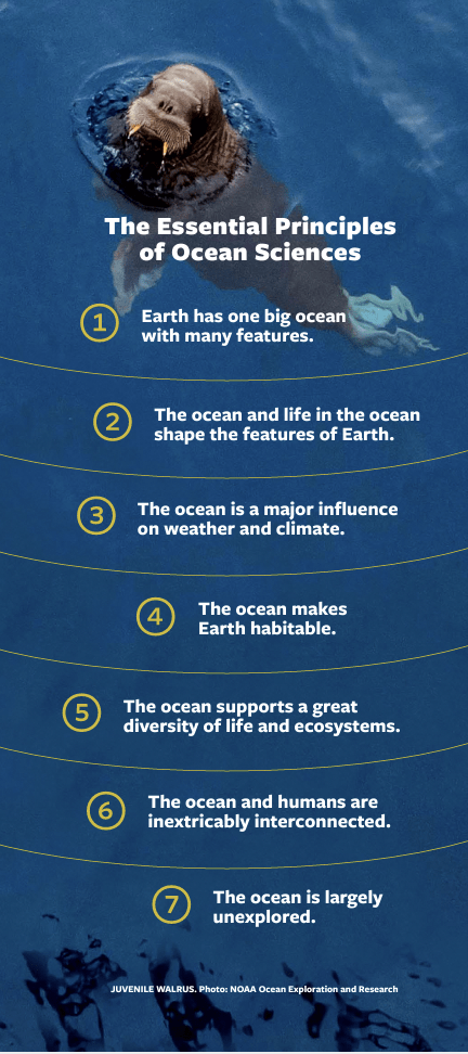 list of the ocean literacy principles