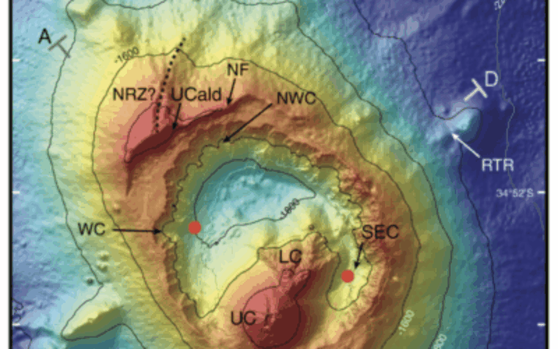 Mapping an Underwater Volcano
